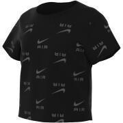 Crop T-shirt för flickor Nike Air AOP