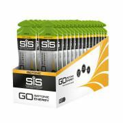 Förpackning med 30 energigeler Science in Sport Go Isotonic - Pomme - 60 ml